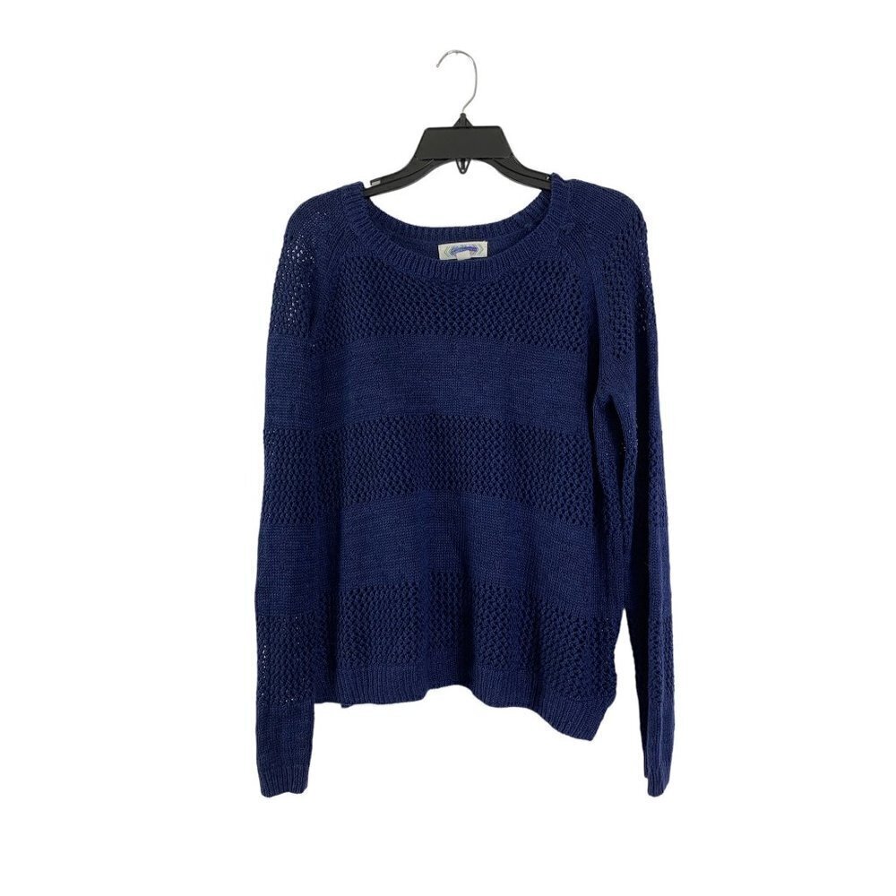 Pink Rose Women's Knitted Pullover Sweater